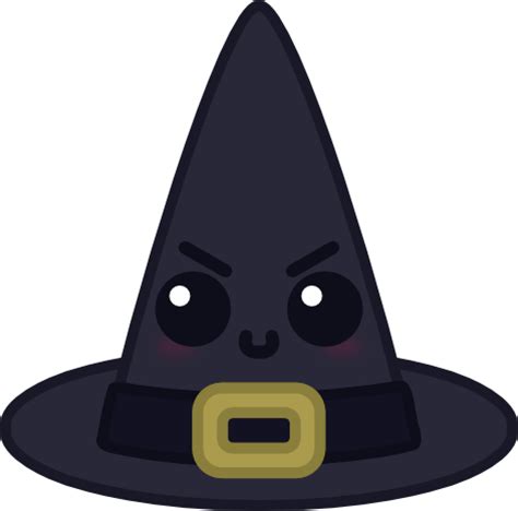 Kawaii witch hat